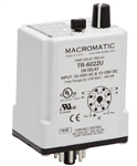Macromatic TR-6022U Time Delay Relay, On Delay, 24-240VAC