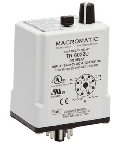 Macromatic TR-6022U Time Delay Relay