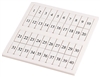 Deca W8K-41/80 Marking Tags for DIN Rail Terminal Blocks