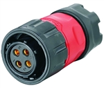 Cnlinko YM-20-J04PE-02-001 YM-20 Series 4 Pin Female Cable Plug