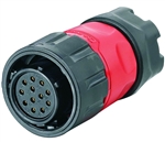Cnlinko YM-20-J12PE-02-001 YM-20 Series 12 Pin Female Cable Plug