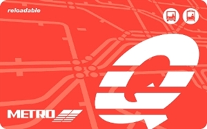 METRO Q Fare Card - Discounted Fare