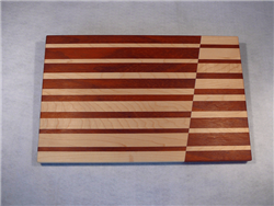 Reflection Stripes - Padauk & Maple