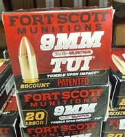 FORT SCOTT 9MM SUB 125