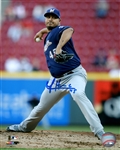 JHOULYS CHACIN SIGNED 8X10 BREWERS PHOTO #1