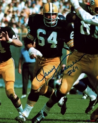 JERRY KRAMER SIGNED 8X10 PACKERS PHOTO #5