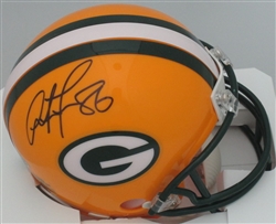 ANTONIO FREEMAN SIGNED PACKERS MINI HELMET