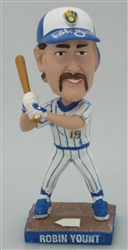 ROBIN YOUNT SIGNED 2007 BREWERS SGA MINI BOBBLEHEAD