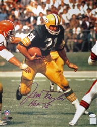 JIM TAYLOR SIGNED 16X20 PACKERS PHOTO #7 - JSA