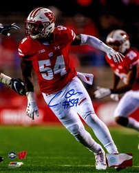 CHRIS ORR SIGNED 8X10 WI BADGERS PHOTO #2