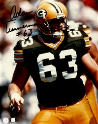 ADAM TIMMERMAN SIGNED 8X10 PACKERS PHOTO #2