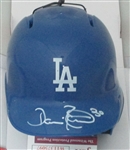 DAVE ROBERTS SIGNED RAWLINGS DODGERS MINI HELMET - JSA