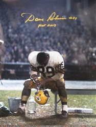 DAVE ROBINSON SIGNED 16X20 PACKERS PHOTO #6