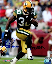 AHMAN GREEN SIGNED PACKERS 8X10 PHOTO #3