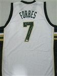 BRYN FORBES SIGNED CUSTOM REPLICA BUCKS WHITE JERSEY W/ NBA CHAMPS - JSA