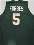 BRYN FORBES SIGNED CUSTOM REPLICA MSU SPARTANS GREEN JERSEY - JSA