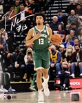 JORDAN NWORA SIGNED 8X10 BUCKS PHOTO #1