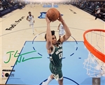 JORDAN NWORA SIGNED 8X10 BUCKS PHOTO #3