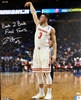 ZAK SHOWALTER SIGNED 16X20 WI BADGERS PHOTO #2 W/ SCRIPT