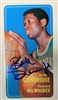 BOB DANDRIDGE SIGNED 1970-71 TOPPS BUCKS ROOKIE CARD #63