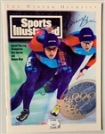 BONNIE BLAIR SIGNED 1994 SPORTS ILLUSTRATED MAGAZINE - USA OLYMPICS - JSA