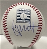 GEORGE BRETT SIGNED OFFICIAL MLB HALL OF FAME LOGO BASEBALL - ROYALS - JSA