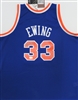 PATRICK EWING SIGNED MITCHELL & NESS SWINGMAN KNICKS JERSEY - BAS