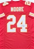 SKYY MOORE SIGNED CUSTOM REPLICA CHIEFS JERSEY - BAS