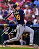 JOEY WIEMER SIGNED BREWERS 8X10 PHOTO #7