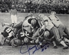 JERRY KRAMER SIGNED PACKERS "SNEAK" 8X10 PHOTO #20