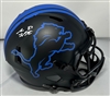 SAM LAPORTA SIGNED FULL SIZE LIONS ECLIPSE REPLICA SPEED HELMET - BAS