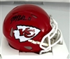 MARQUEZ VALDES-SCANTLING SIGNED CHIEFS SB LVII LOGO SPEED MINI HELMET