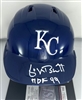 GEORGE BRETT SIGNED RAWLINGS FULL SIZE ROYALS HELMET W/ HOF - JSA