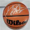 DENNIS RODMAN SIGNED FULL SIZE WILSON REPLICA BASKETBALL - JSA