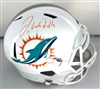 JAYLEN WADDLE SIGNED FULL SIZE DOLPHINS REPLICA SPEED HELMET - FAN