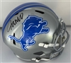 JAMESON WILLIAMS SIGNED FULL SIZE LIONS REPLICA SPEED HELMET - BAS