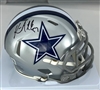 KEN NORTON JR SIGNED COWBOYS SPEED MINI HELMET - BAS