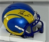 PUKA NACUA SIGNED RAMS SPEED MINI HELMET - FAN