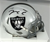 MAXX CROSBY SIGNED RAIDERS SPEED MINI HELMET - FAN