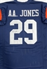 AARON JONES SIGNED CUSTOM REPLICA UTEP JERSEY - JSA