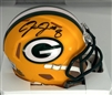 JORDAN LOVE SIGNED PACKERS SPEED MINI HELMET - BAS