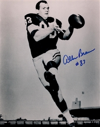 ALLEN BROWN SIGNED 8X10 PACKERS PHOTO #1