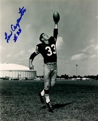 LEW CARPENTER (d) SIGNED 8X10 PACKERS PHOTO #1 W/