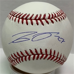 CARLOS GOMEZ SIGNED MLB BASEBALL