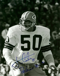 JIM CARTER SIGNED 8X10 PACKERS PHOTO #1