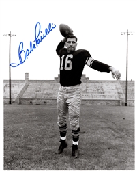 BABE PARILLI SIGNED 8X10 PACKERS PHOTO #1
