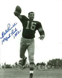 BABE PARILLI SIGNED 8X10 PACKERS PHOTO #3 W/ 1ST RND PICK