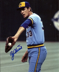GEORGE "DOC" MEDICH SIGNED 8X10 BREWERS PHOTO #2