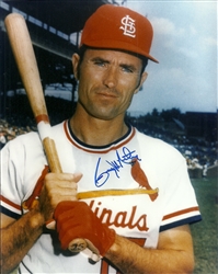 JERRY McNERTNEY SIGNED 8X10 CARDINALS PHOTO #1