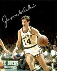 JON McGLOCKLIN SIGNED 8X10 BUCKS PHOTO #3